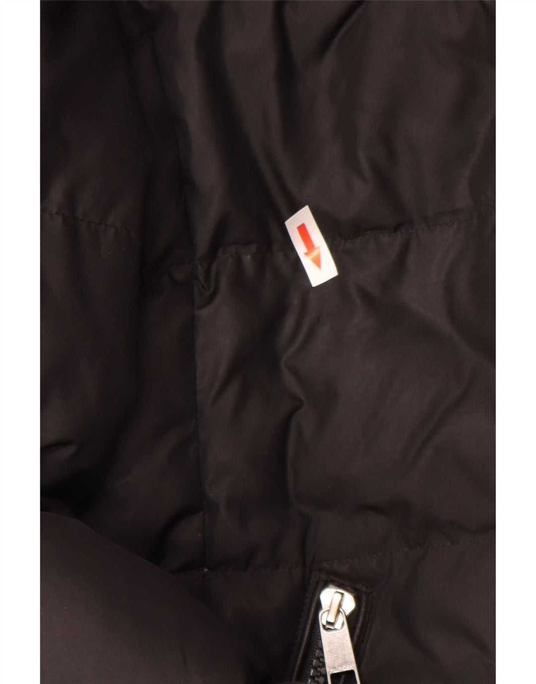 Tommy Hilfiger Dame Hætte Polstret Frakke UK 18 XL Sort Polyester