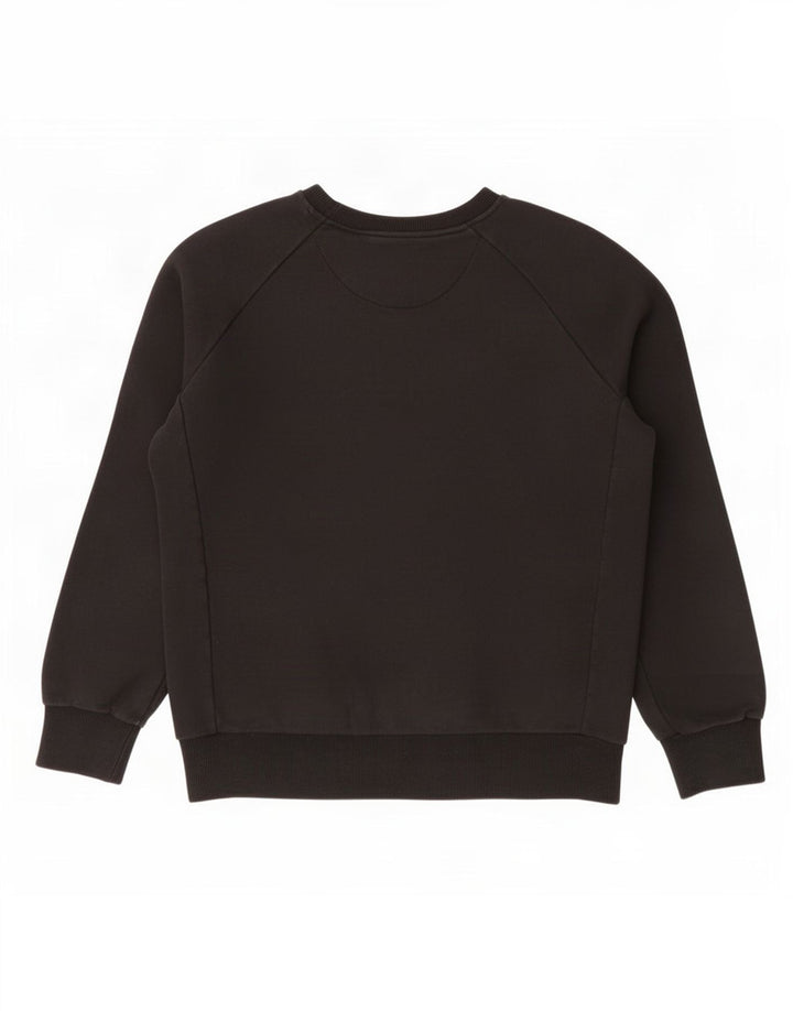 Gas Herre Grafisk Sweatshirt Jumper Medium Sort Bomuld