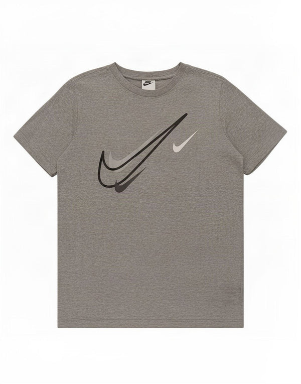 Nike Boys Grafisk T-Shirt Top 13-14 år XL Grå Flecked