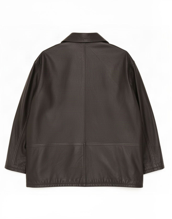Conbipel Herre Læderjakke UK 40 Large Sort