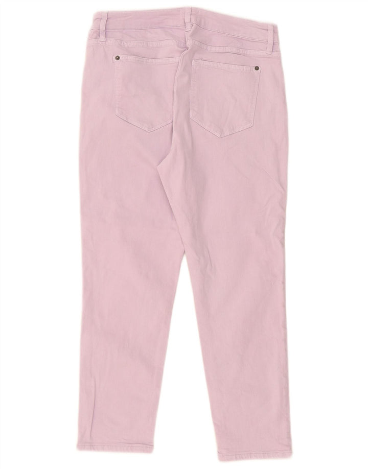 White Stuff Womens Crop Straight Jeans W30 L25 Lilla Bomuld