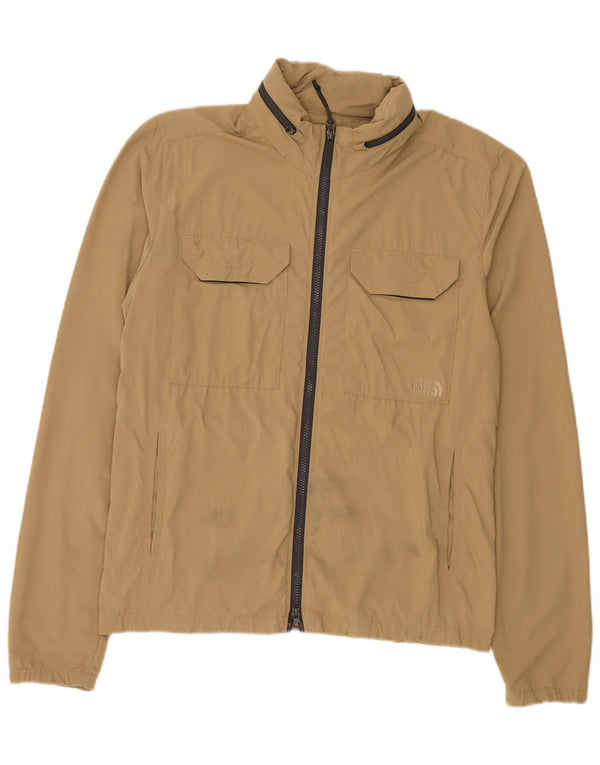 The North Face Herre Hooded Loose Fit regnjakke UK 36 Small Beige Nylon