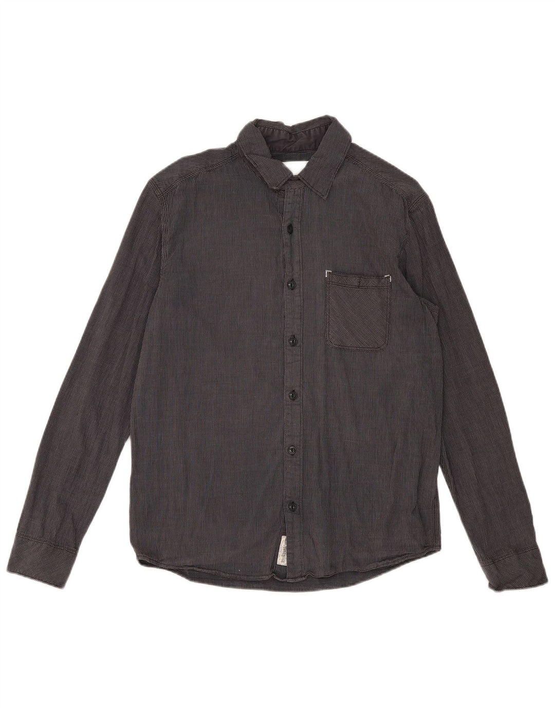 Levi's Herre Standard Fit skjorte Medium Grey Ternet Bomuld
