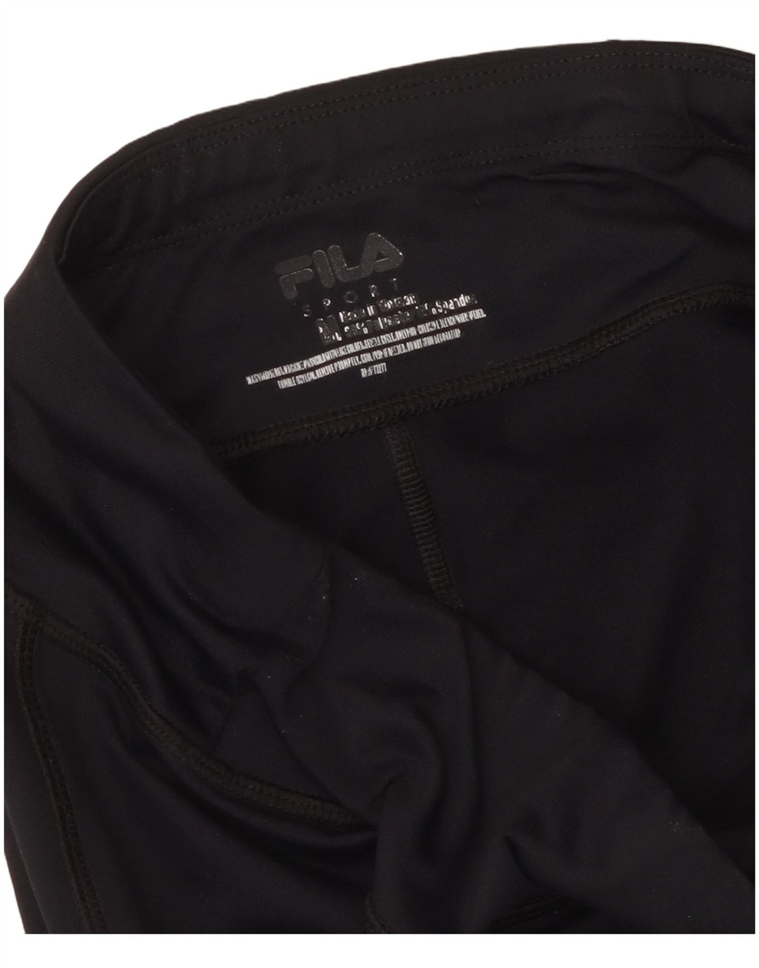 FILA Capri Leggings til kvinder UK 14 Medium Sort