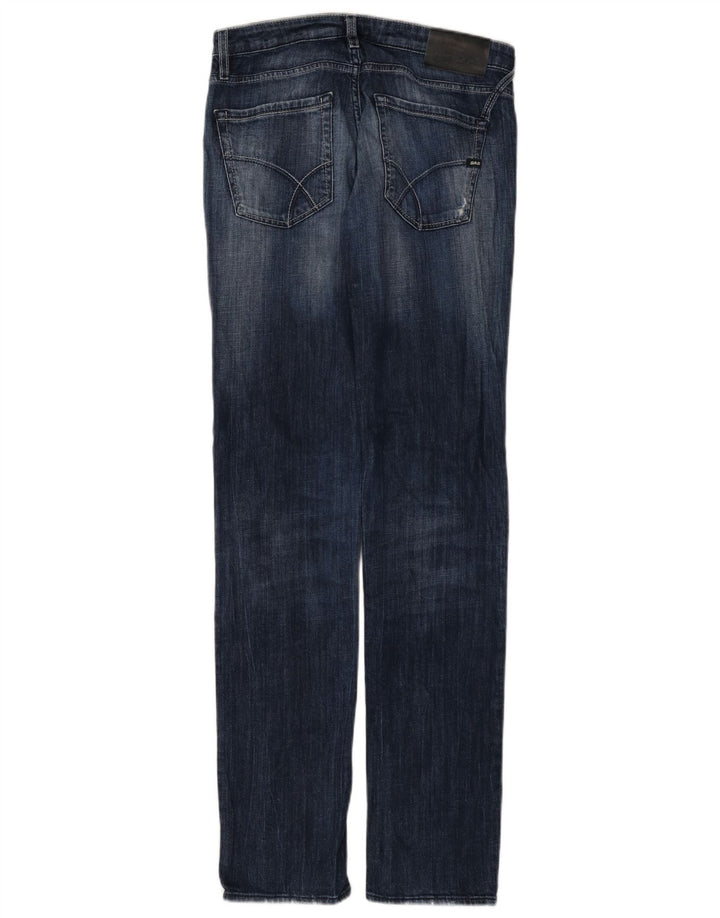 Gas Dame Slim Jeans W30 L34 Blå Bomuld