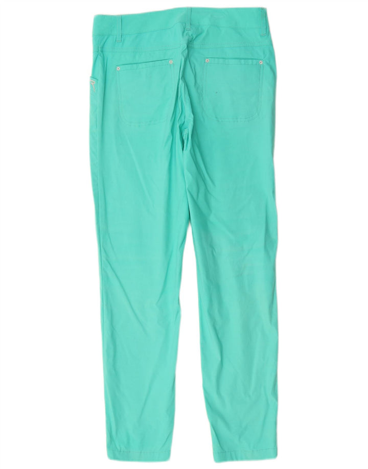 Chervo Dame Slim Casual Bukser IT 42 Medium W30 L27 Turkis