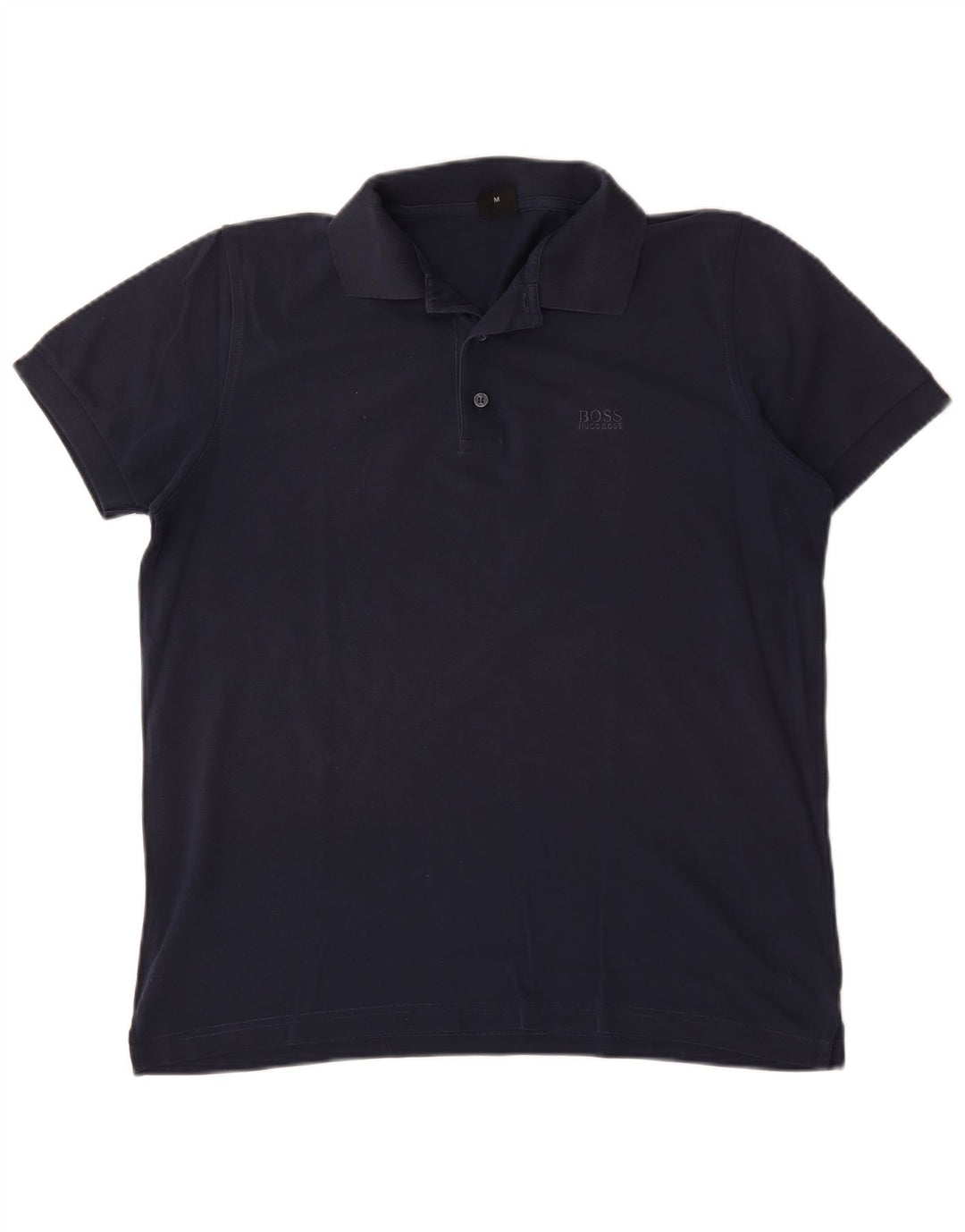 Hugo Boss herre poloshirt Medium marineblå bomuld