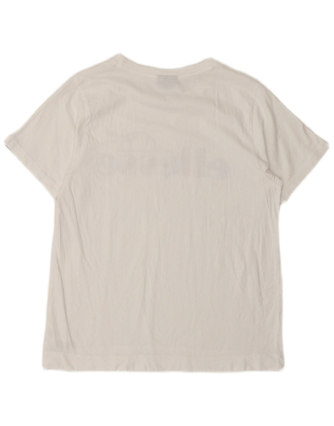 ELLESSE Piger Grafisk T-Shirt Top 12-13 År Hvid Bomuld