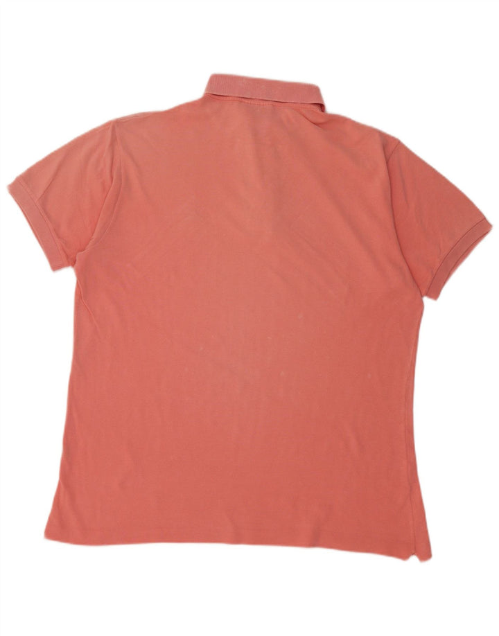 LACOSTE Poloshirt til mænd størrelse 4 Medium Pink Bomuld