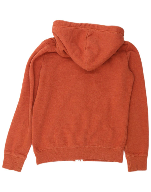 Superdry Womens Regular Fit Hættetrøje Sweater UK 10 Small Orange Bomuld