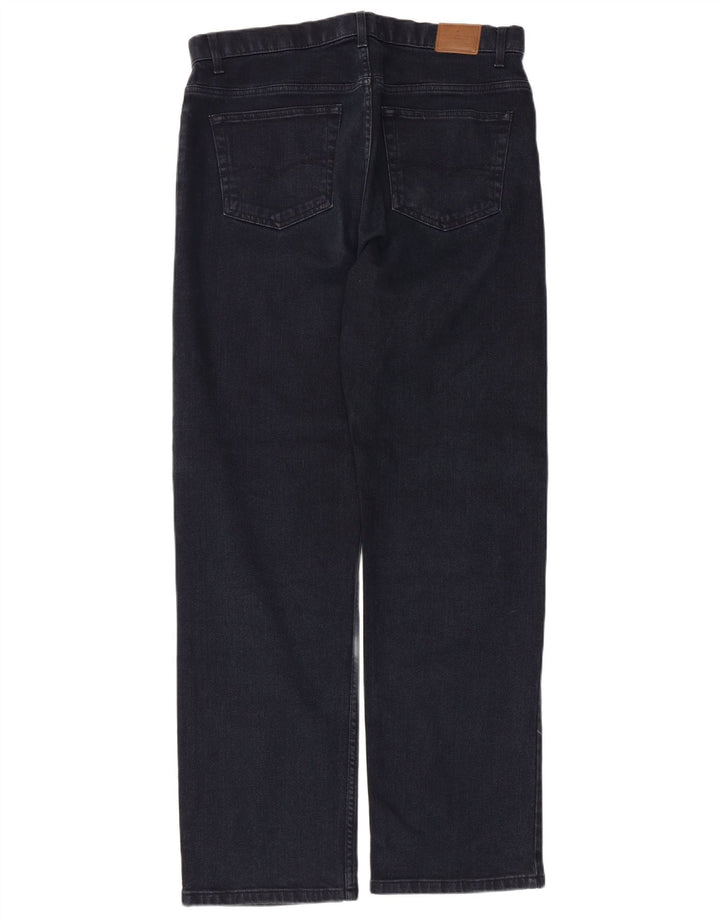 Marks & Spencer Straight Jeans til mænd W36 L33 Marineblå bomuld