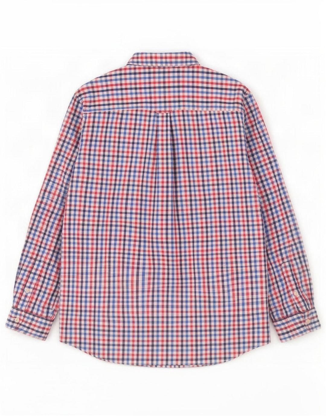 Chaps Herre Easy Care Shirt XL Flerfarvet Gingham Cotton