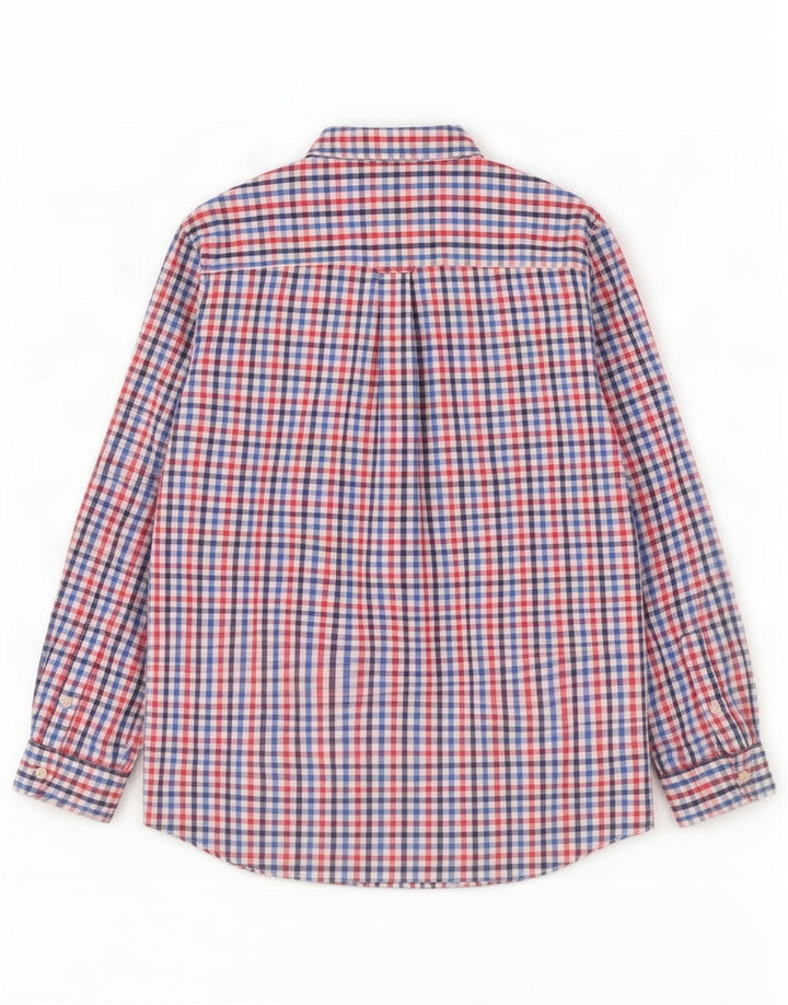 Chaps Herre Easy Care Shirt XL Flerfarvet Gingham Cotton