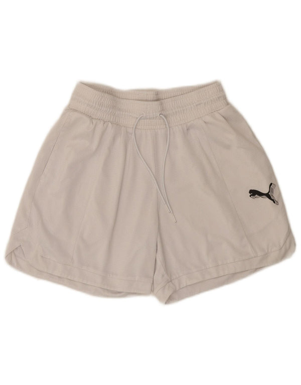 Puma sportsshorts til kvinder UK 8 Small White Polyester