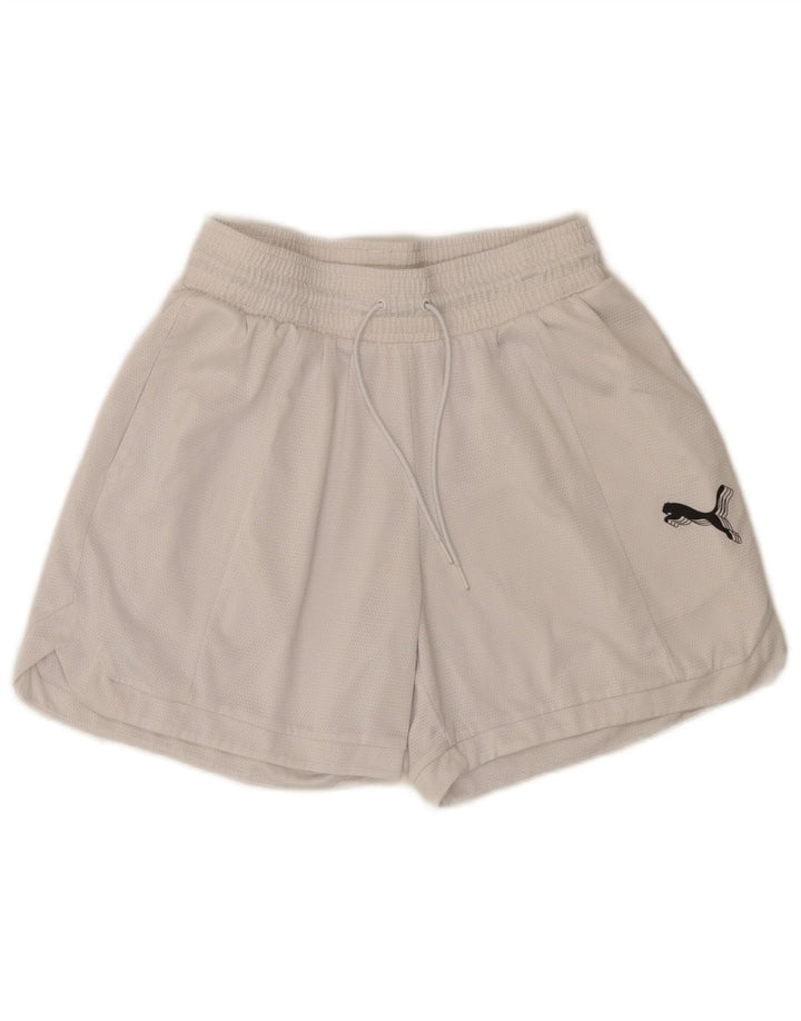 Puma sportsshorts til kvinder UK 8 Small White Polyester