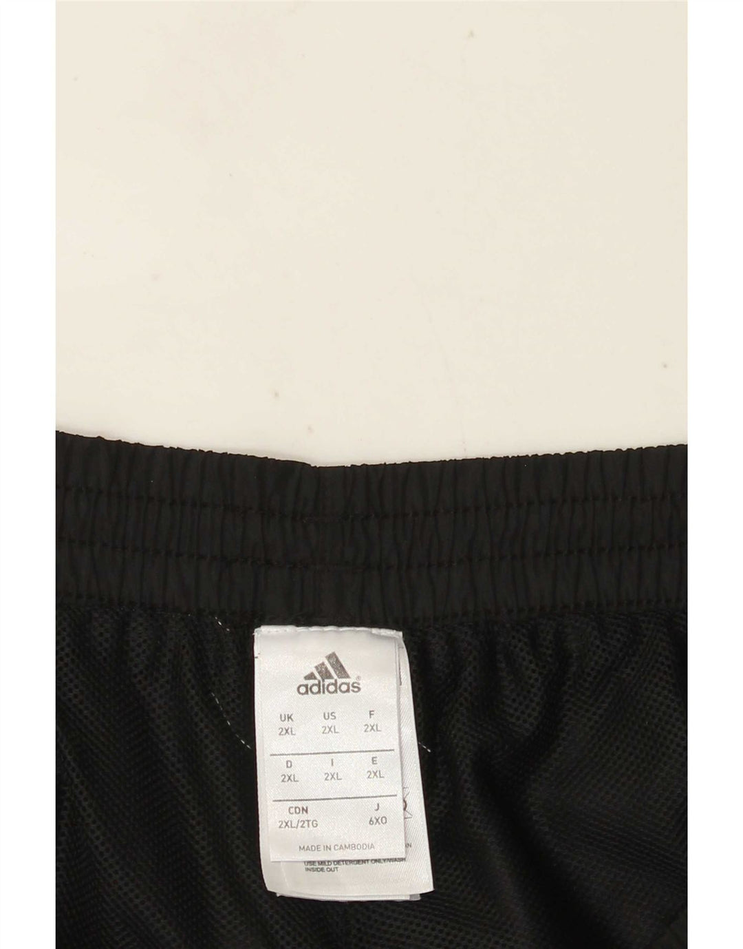 Adidas Herre Sportshorts 2XL Sort Colourblock Polyester