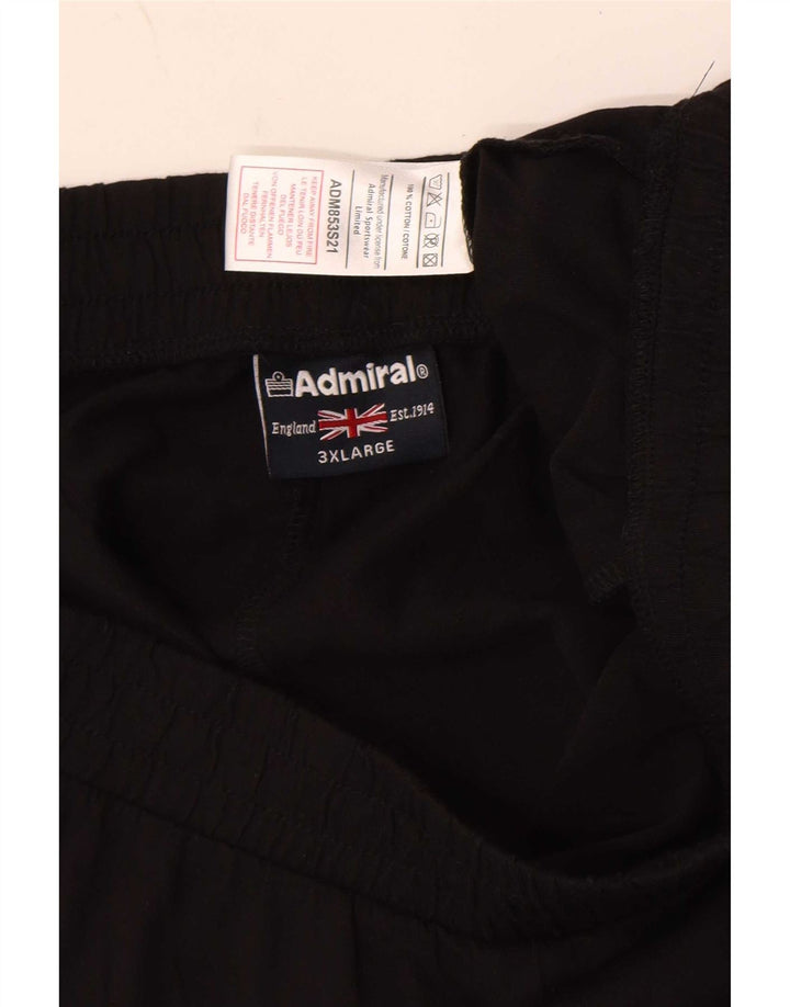 Admiral Herre sportsshorts 3XL sort bomuld