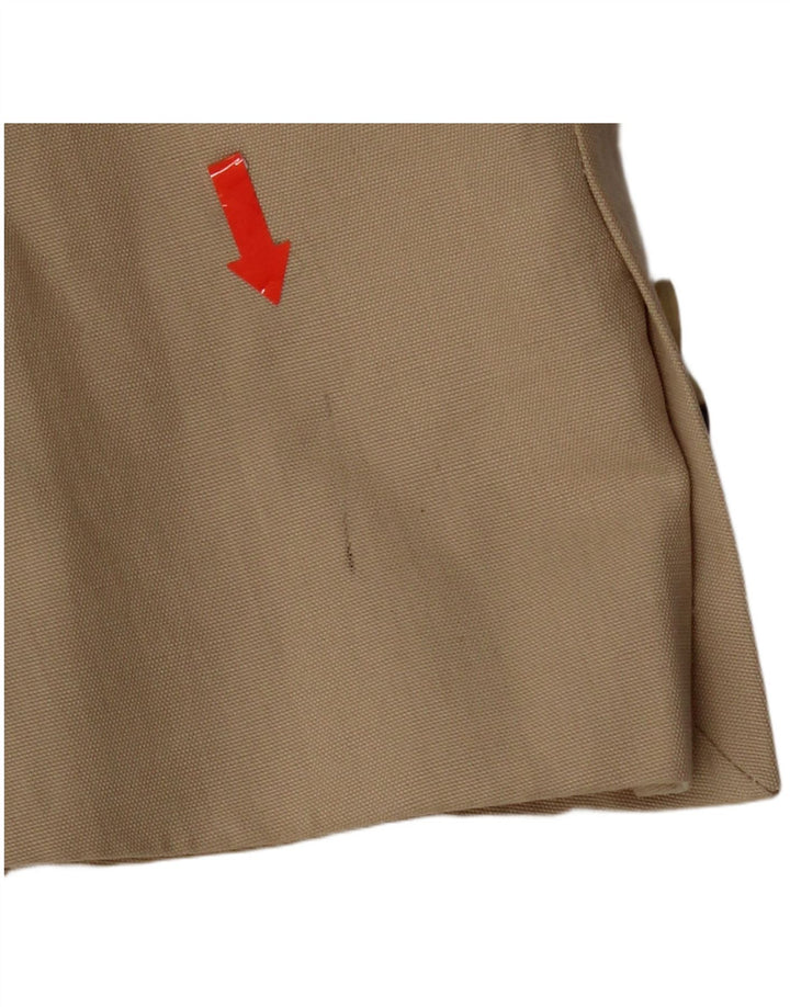 Hugo Boss Herre 3-knaps blazerjakke EU 48 Medium Beige Bomuld