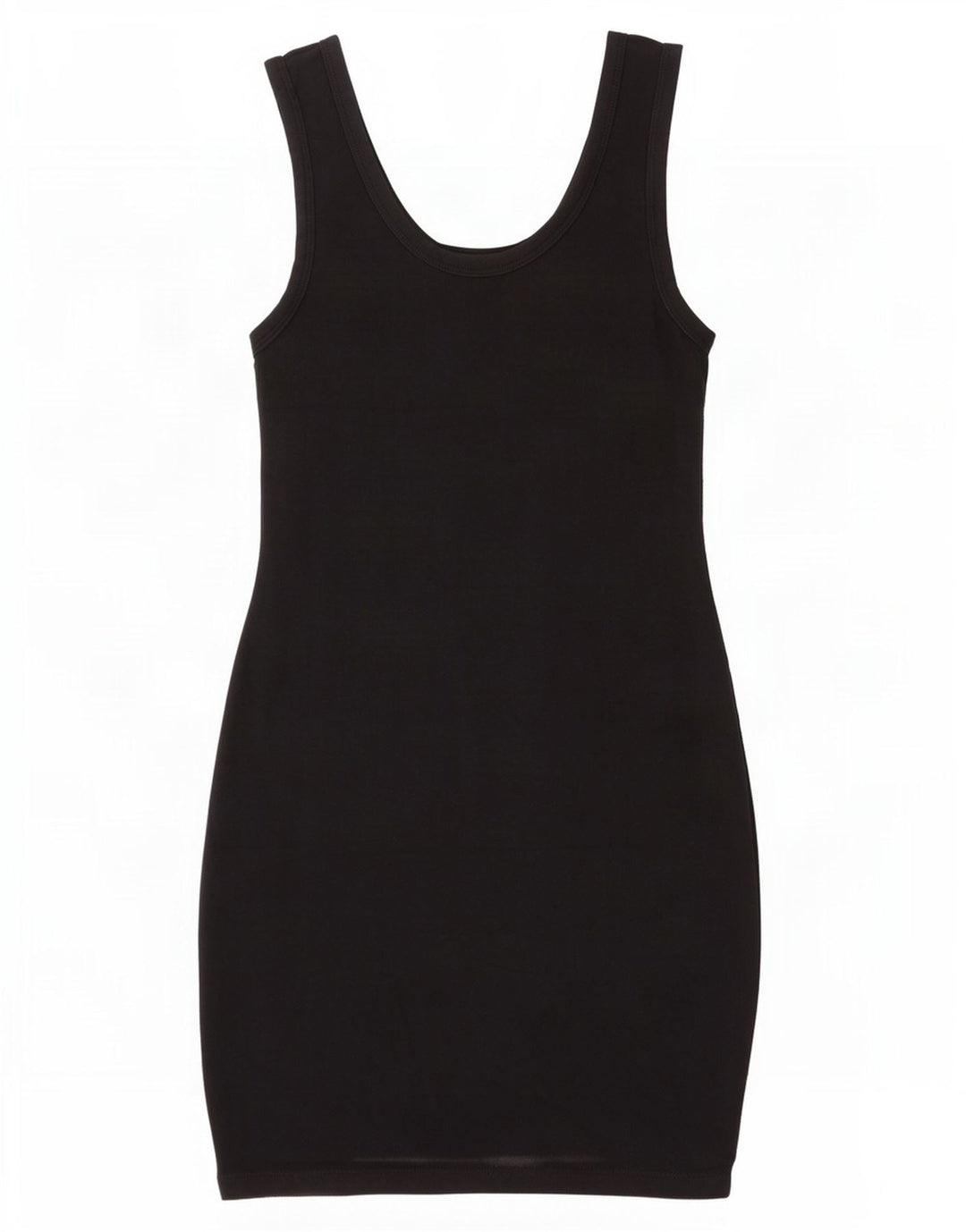 Zara Womens Sleeveless Bodycon Dress UK 12 Medium Black