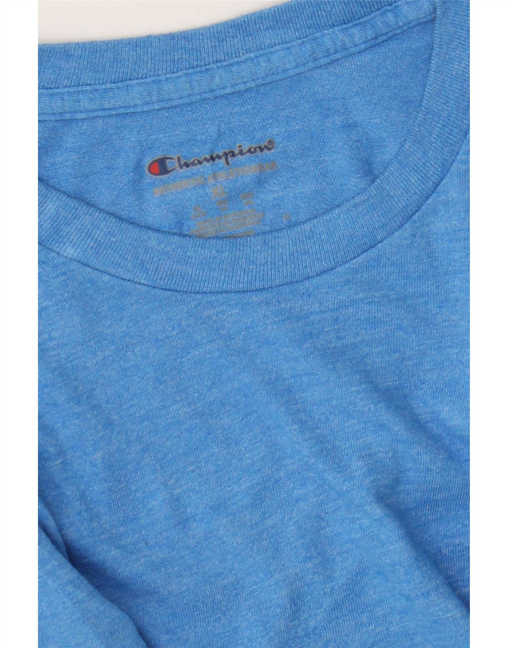 CHAMPION Mens T-Shirt Top XL Blue Vintage Champion and Second-Hand Champion from Messina Hembry 