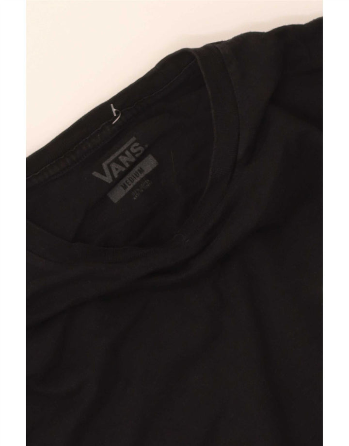 Vans Herre Grafisk Top Langærmet Medium Sort Bomuld
