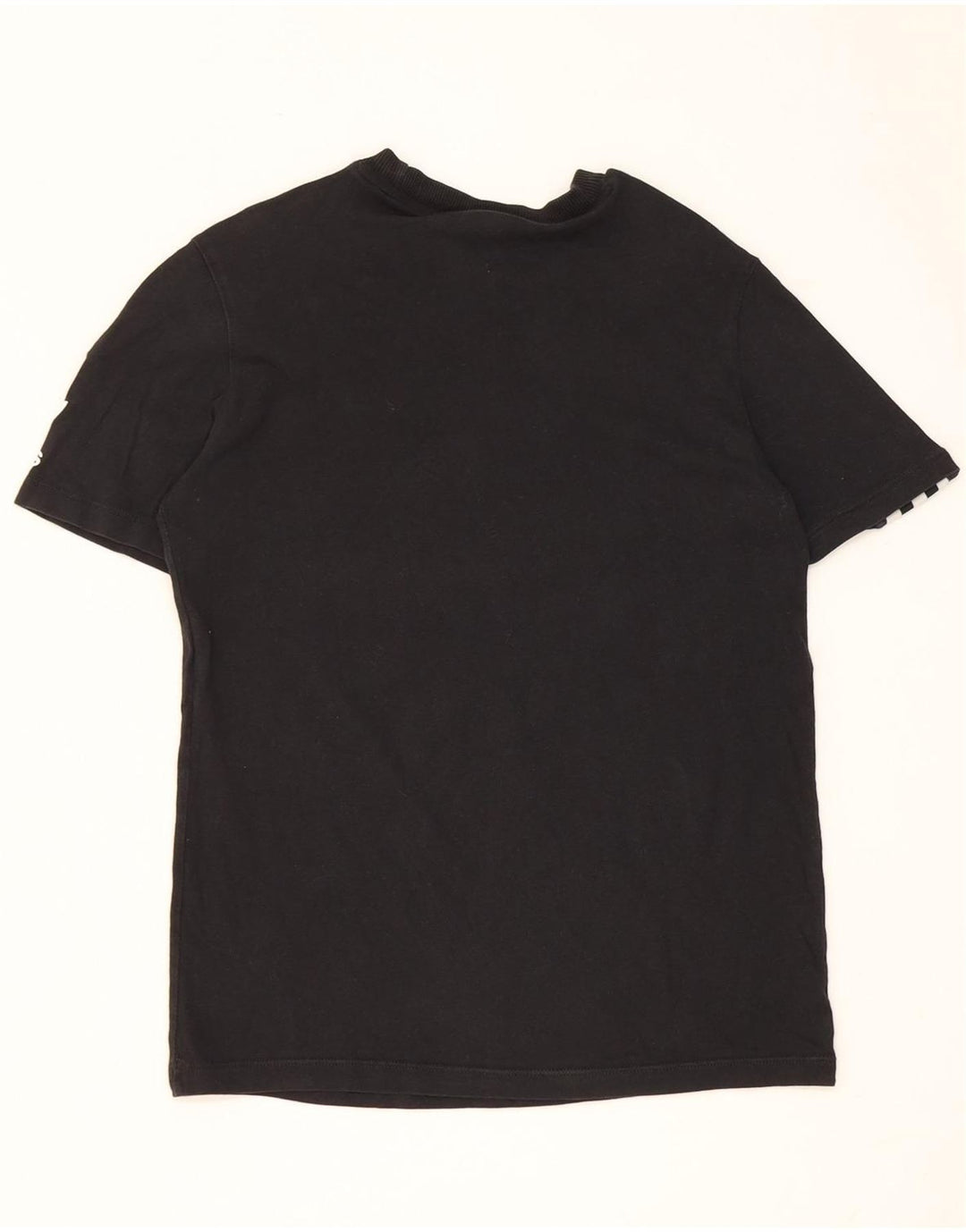 Adidas Dame T-Shirt Top UK 8 Lille Sort