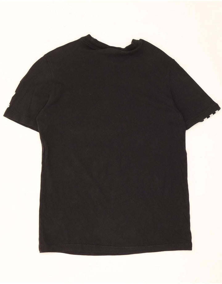 Adidas Dame T-Shirt Top UK 8 Lille Sort