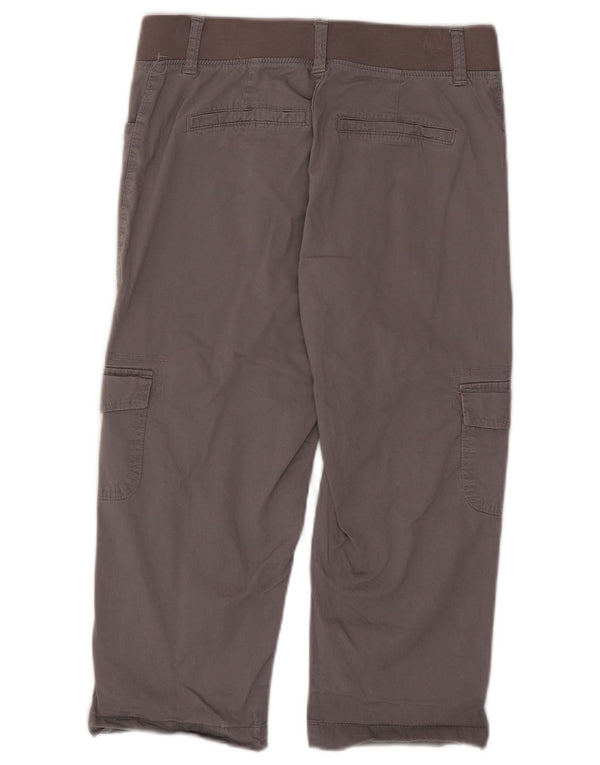 Lee Dame Capri Cargo Bukser med afslappet pasform US 6 Medium W28 L20 Grå Bomuld
