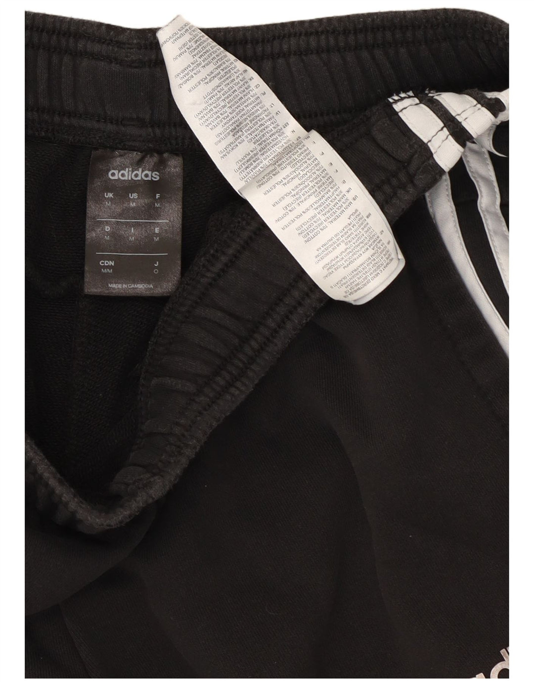 Adidas Træningsdragt til mænd Joggers Medium Sort Bomuld