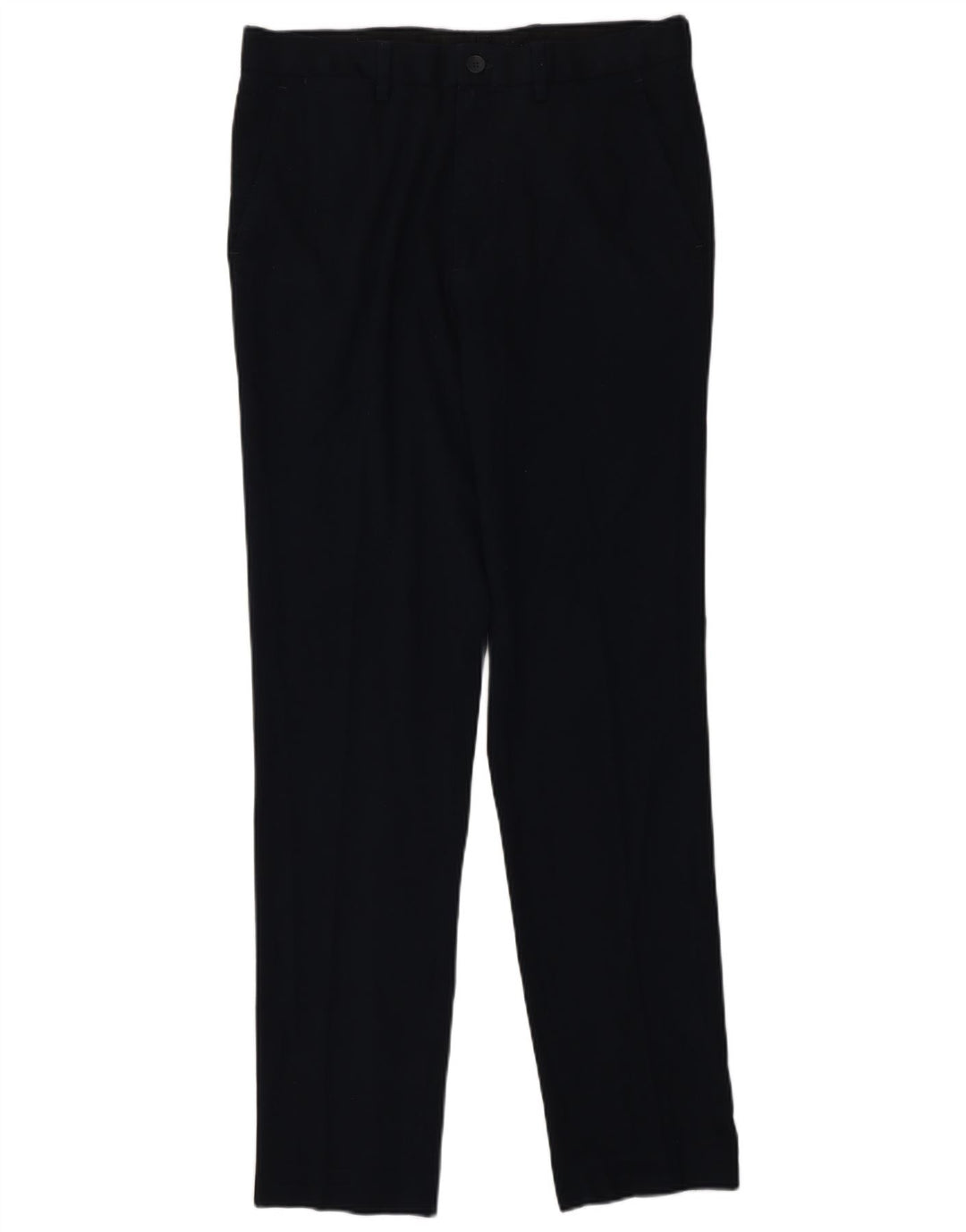 Marks & Spencer Herre Slim Chino Bukser W32 L33 Marineblå Polyester