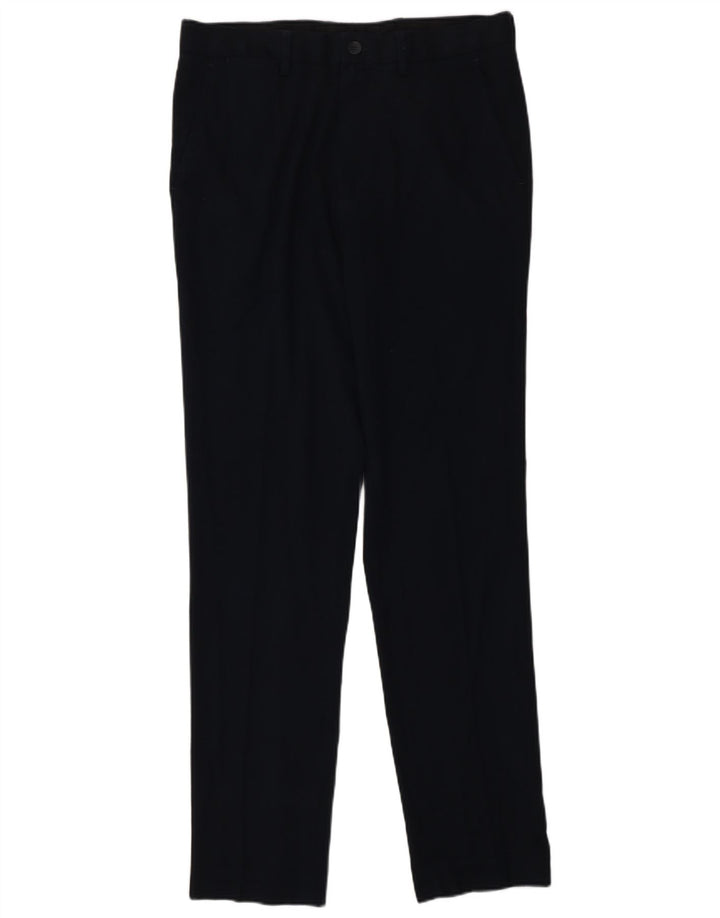 Marks & Spencer Herre Slim Chino Bukser W32 L33 Marineblå Polyester