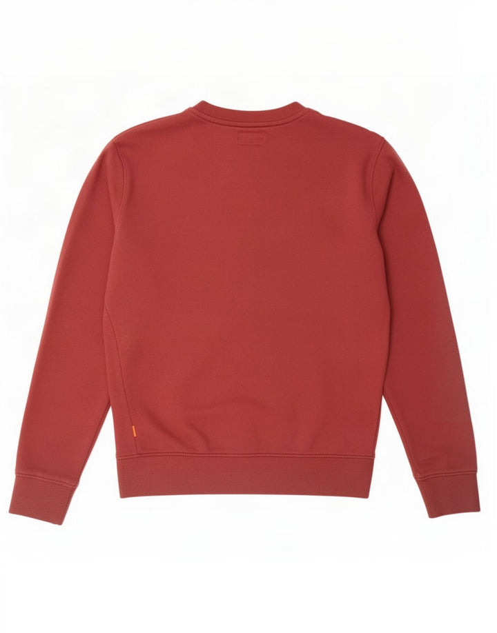 Timberland Herre Regular Fit Sweatshirt Jumper Lille rød bomuld