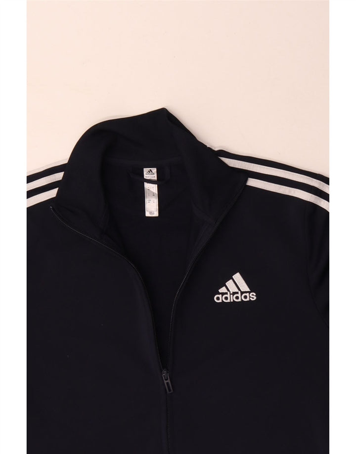 ADIDAS Træningsdragt til mænd, topjakke, lille marineblå polyester