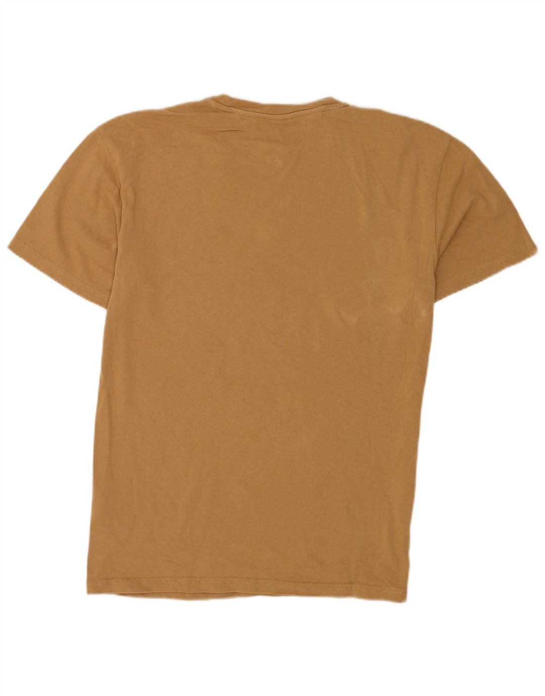 Tommy Hilfiger Herre T-Shirt Top Lille Brun Bomuld
