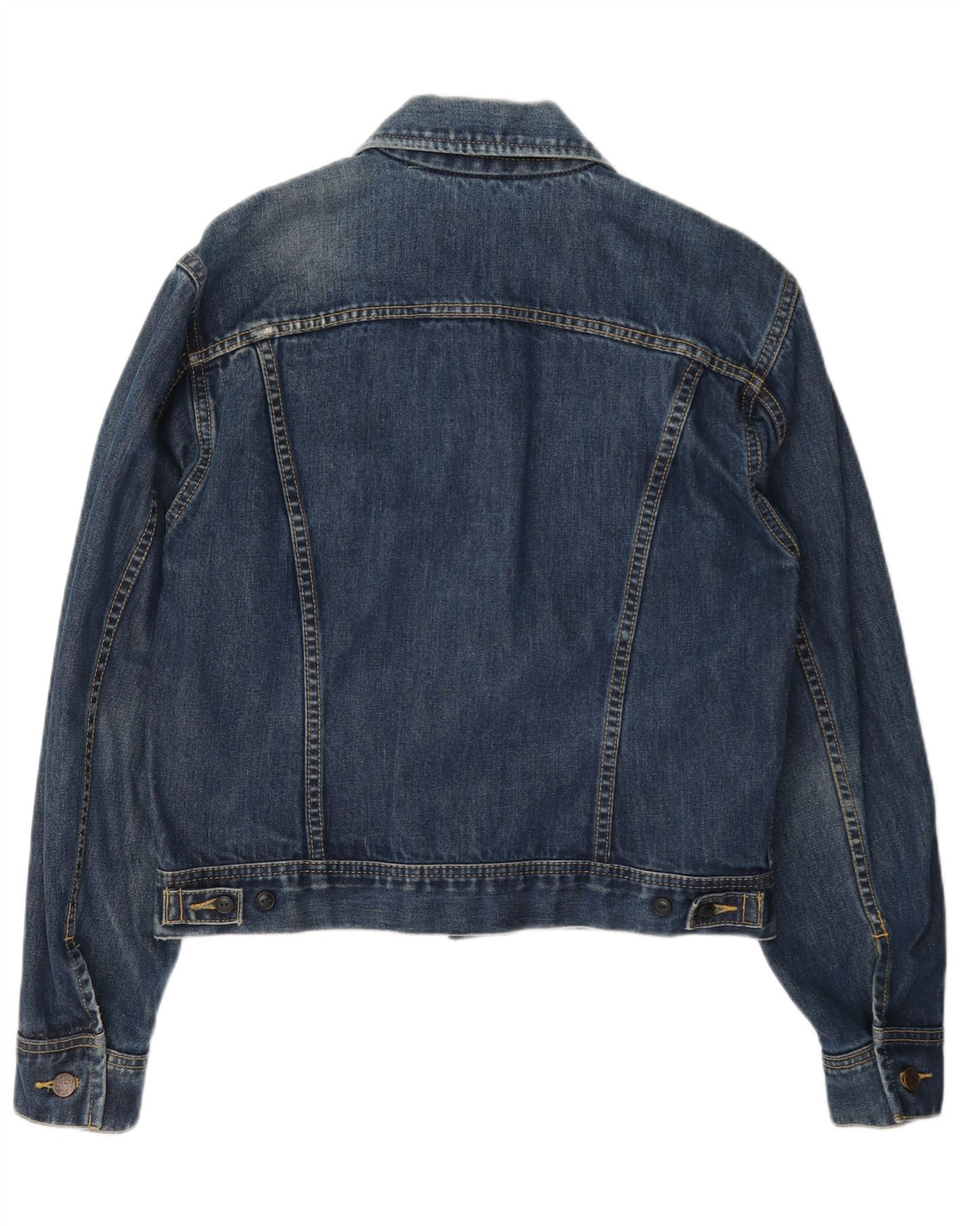 Lee Dame denimjakke UK 14 Medium Blue Cotton