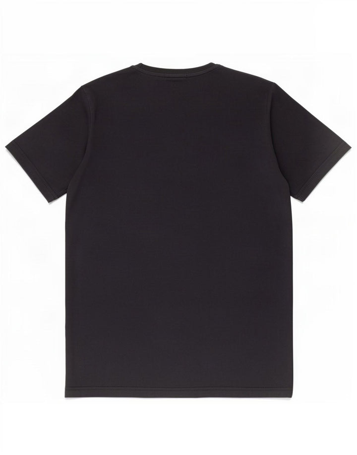 Ellesse Herre Grafisk T-Shirt Top Medium Marineblå Bomuld