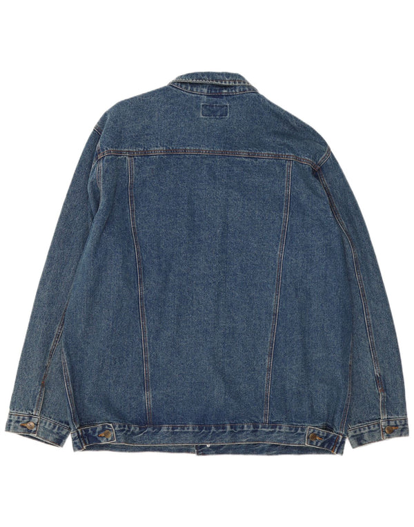 Jeaxxs Herre Denimjakke IT 60/62 5XL Blå Bomuld