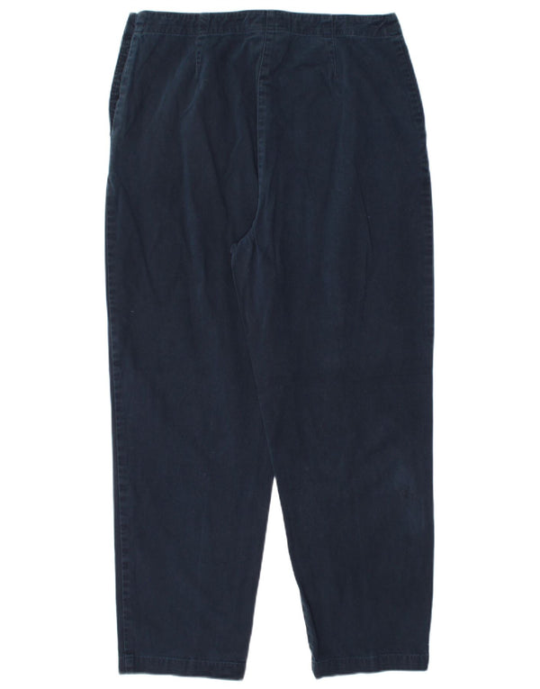 Ralph Lauren Chinobukser til kvinder US 10 Large W32 L27 Marineblå Bomuld