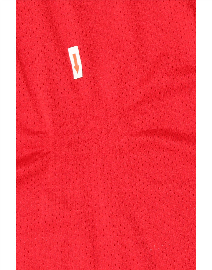 Russell Athletic Boys Jersey Top 14-15 år Stor rød polyester