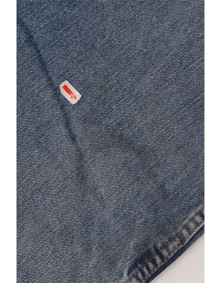 WRANGLER Herre Ohio Straight Jeans W38 L34 Blå Bomuld