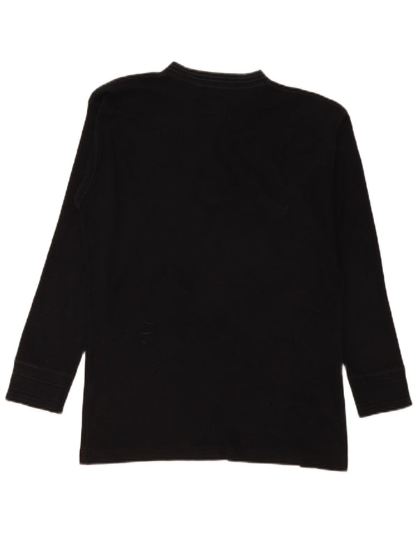 Levi's Mens Top Long Sleeve Medium Black Cotton