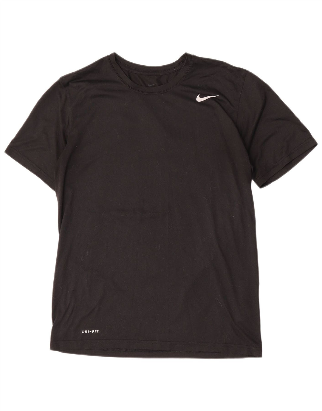 Nike Herre Dri Fit T-Shirt Top Medium Sort Polyester