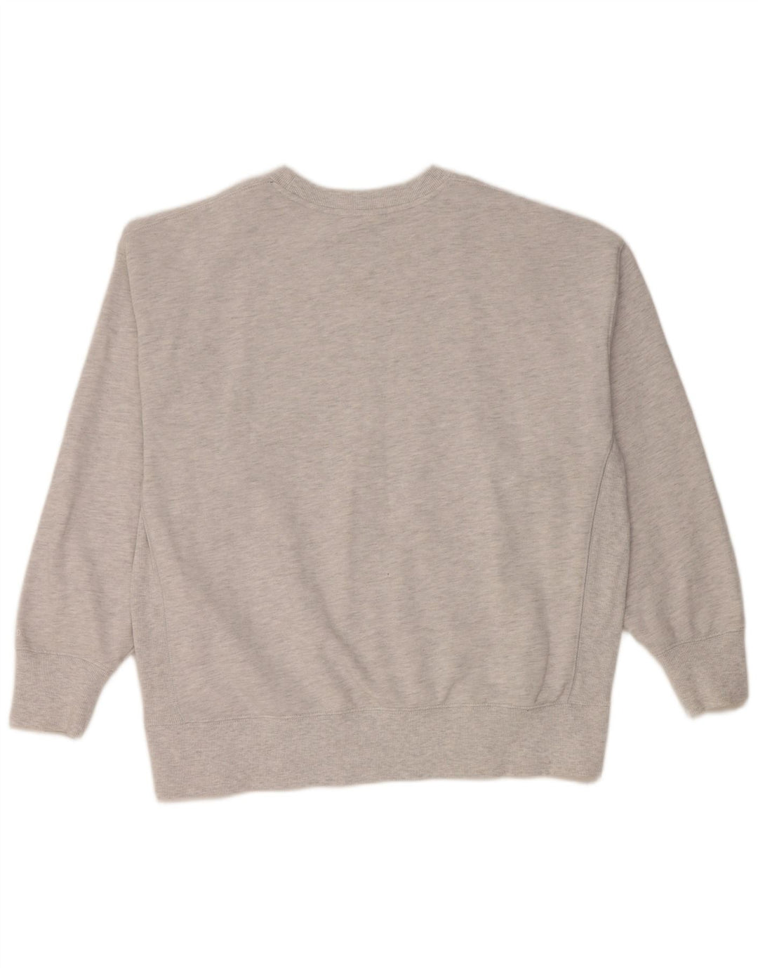 Superdry Loose Fit Sweatshirt Jumper Medium Grey Flecked Bomuld