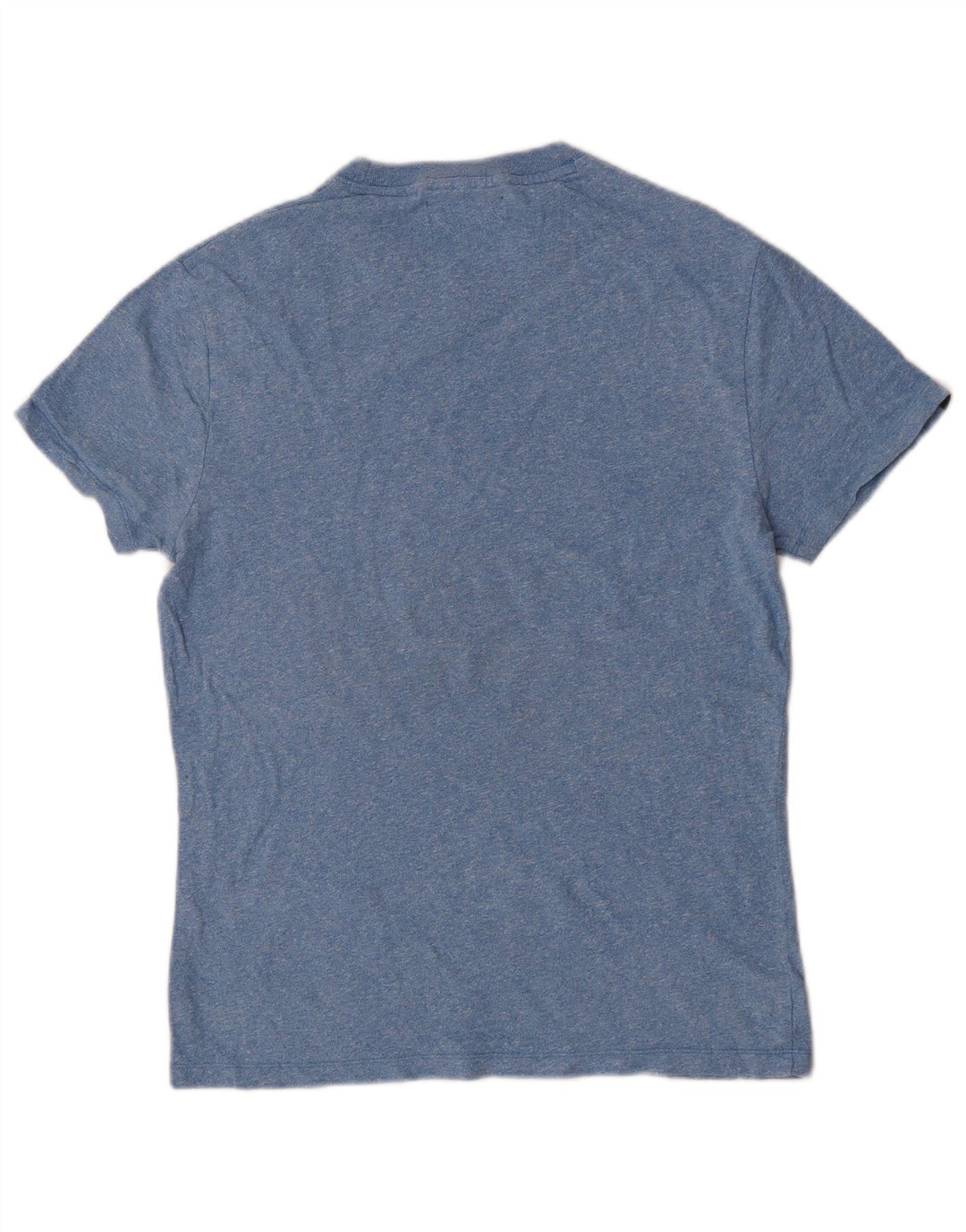Superdry T-shirt top mellemblå bomuld