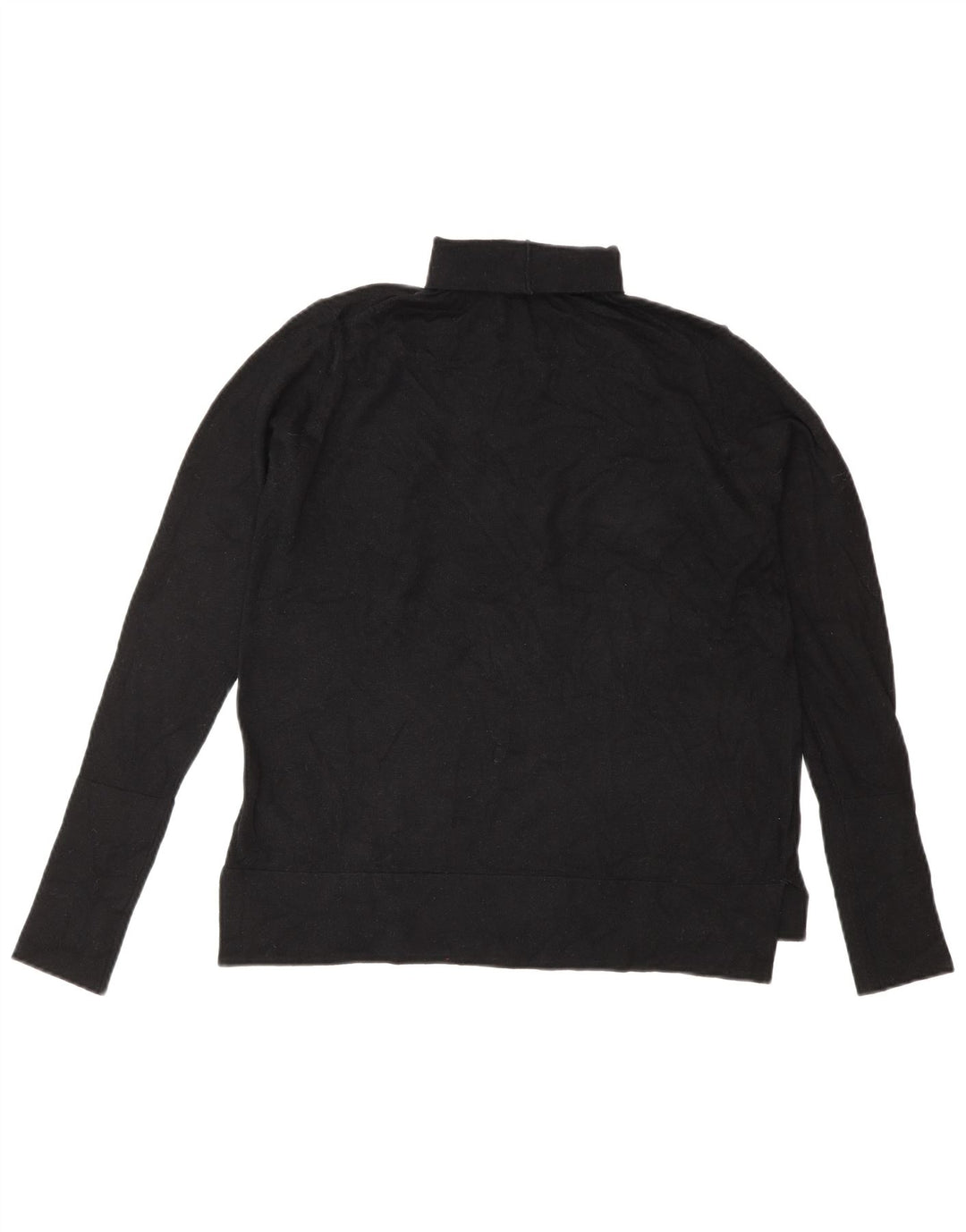 Zara Dame Rullehals Sweater UK 14 Medium Sort Modal