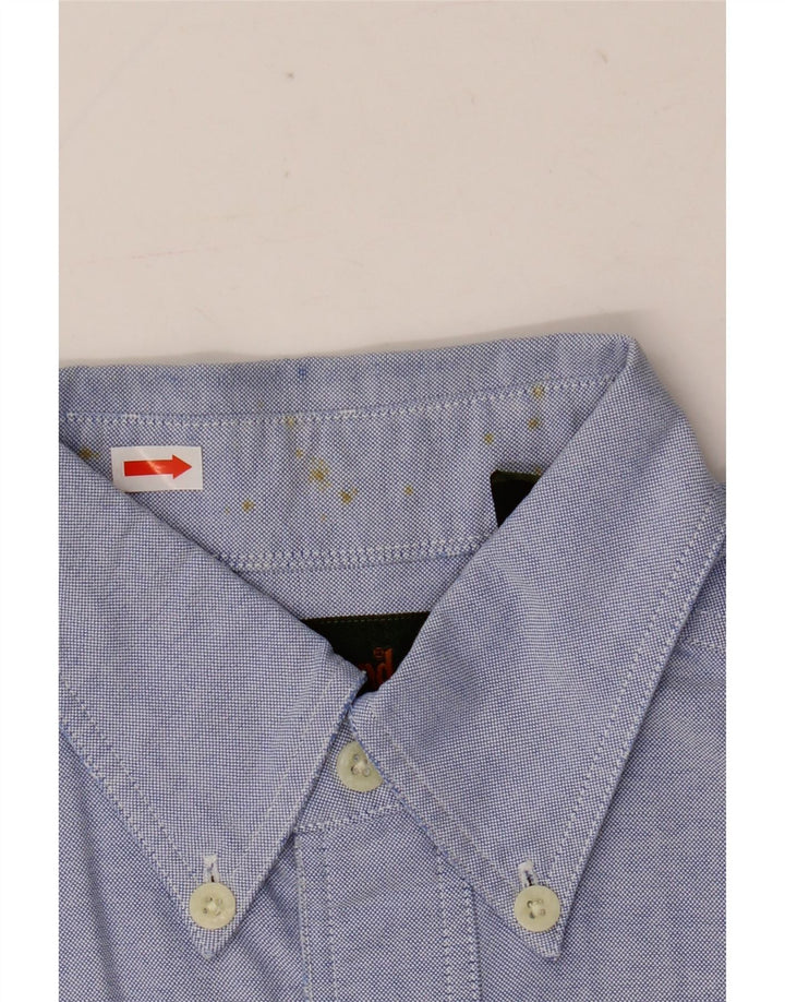Timberland Mens Loose Fit Shirt Small Blue Cotton