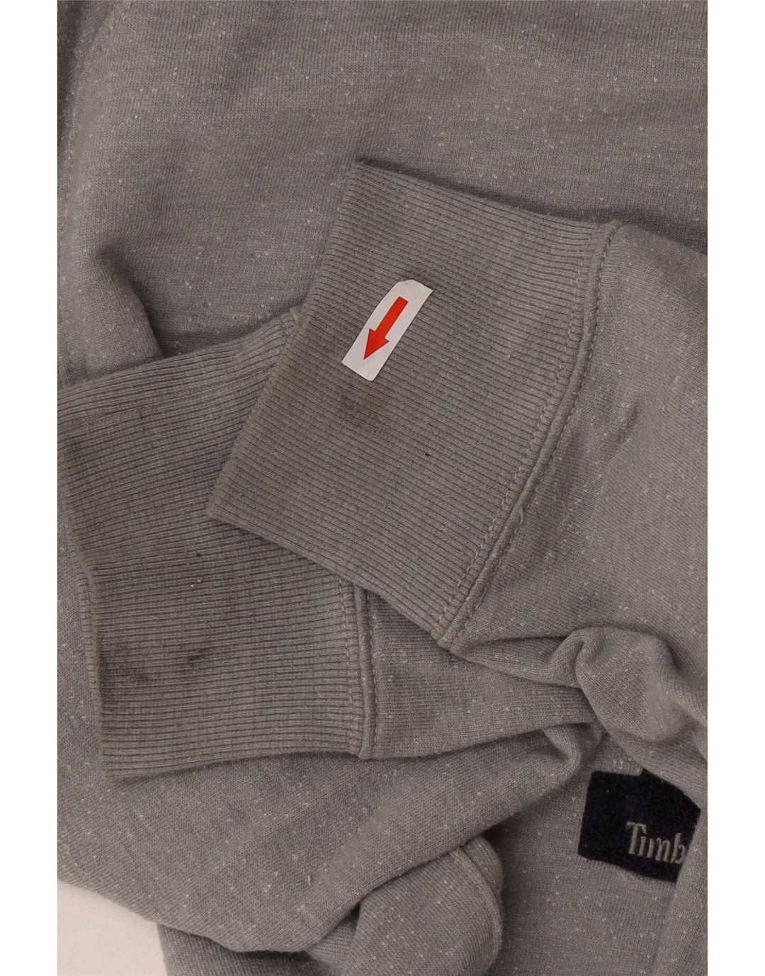 Timberland Herre Grafisk Regular Fit Sweatshirt Jumper Medium Grey Flecked