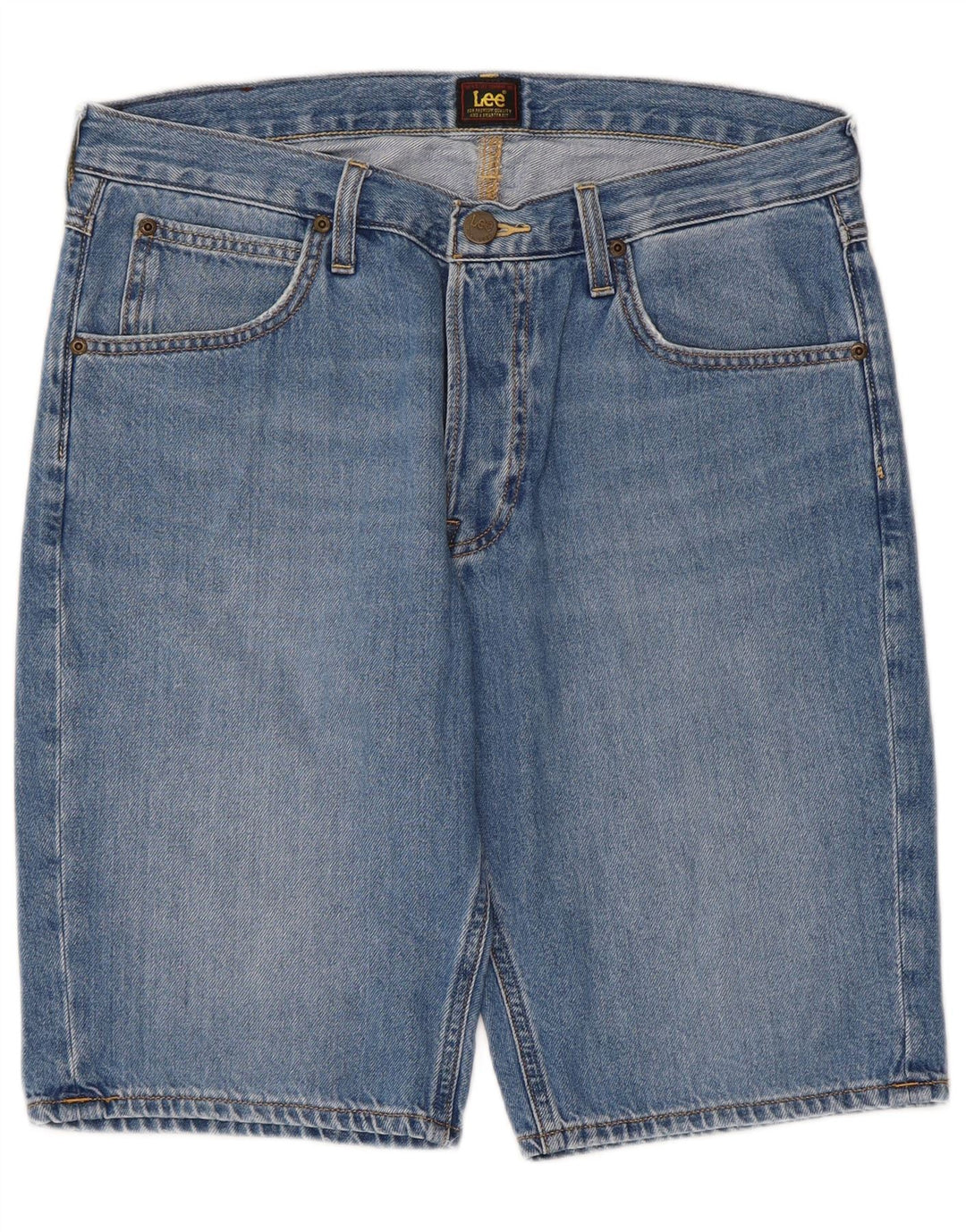 LEE Denim Shorts til mænd W34 Large Blue