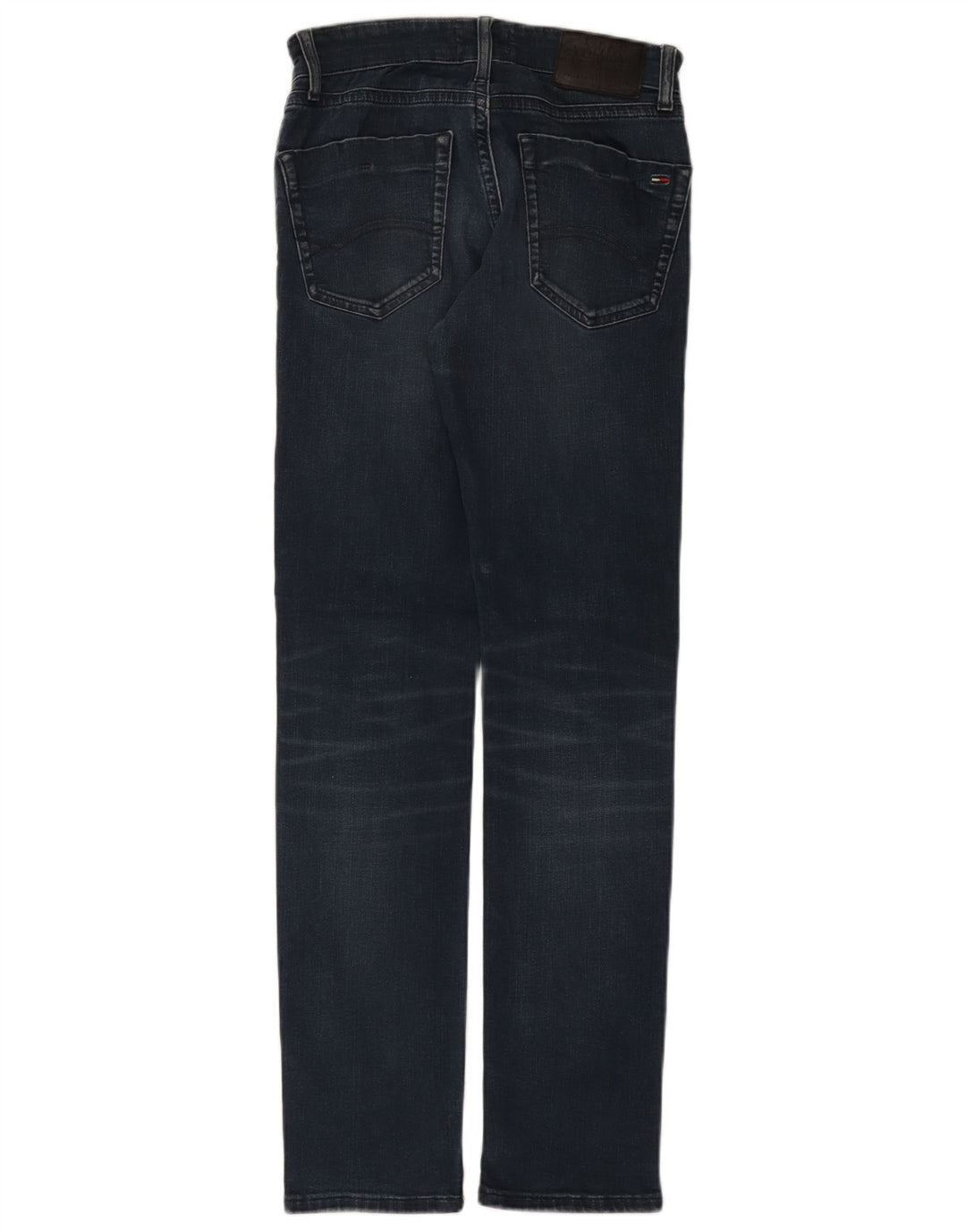 Tommy Hilfiger Herre Slim Jeans W27 L32 Marineblå Bomuld