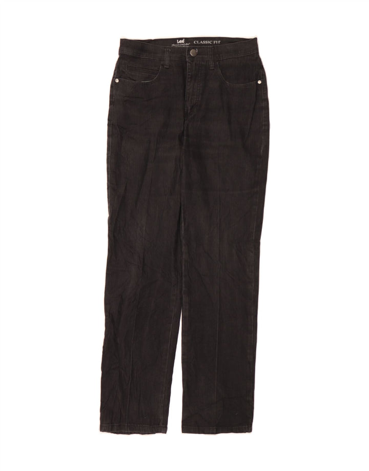 LEE Womens Platinum Label Straight Jeans US 8 Medium W30 L30 Black Vintage Lee and Second-Hand Lee from Messina Hembry 